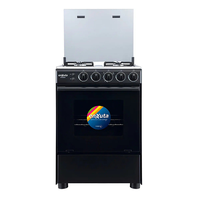 Cocina Enxuta a Gas con Grill 4 Hornallas