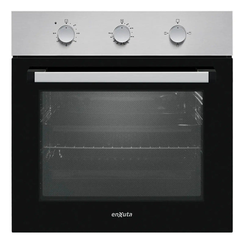 Horno Eléctrico Empotrable Enxuta Heenx5000 70l Gris Con Termostato Y Timer