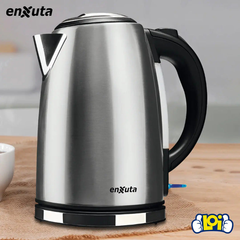 Jarra Electrica Enxuta 1.7 Litros Acero Inoxidable