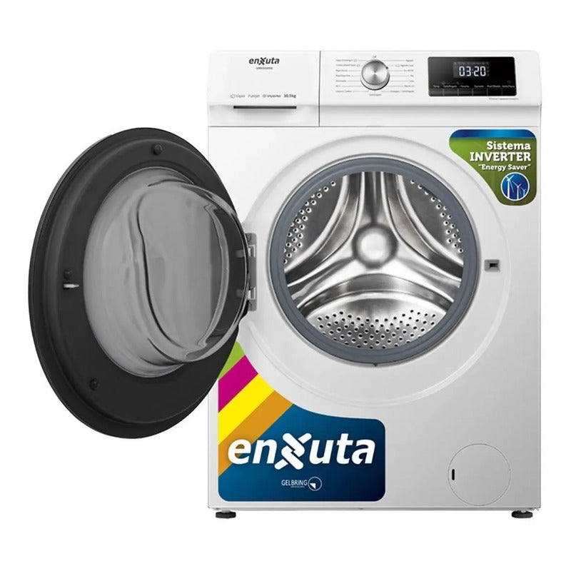 Lavarropas Enxuta Lenx161050 Inverter Blanco 10.5kg Js Ltda