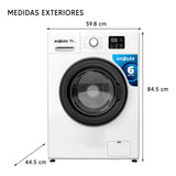 Lavarropas Enxuta Inverter 6 kg