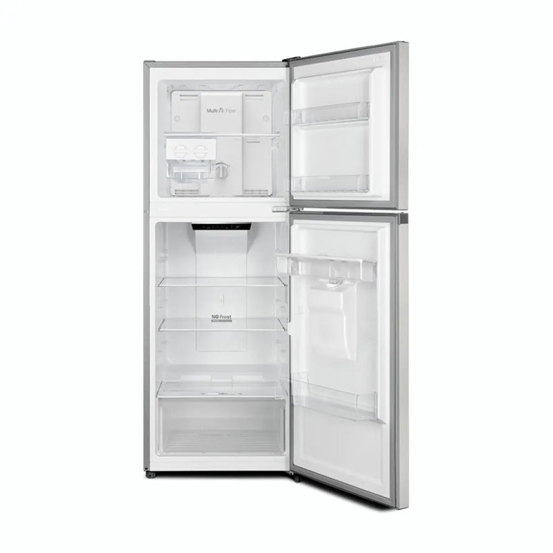 Refrigerador Enxuta Renx1200di Capacidad 199lts Frío Seco Con Dispensador Gris Oscuro