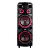Torre de Sonido Enxuta Bluetooth 2 × 12″ 1.000 W PMPO