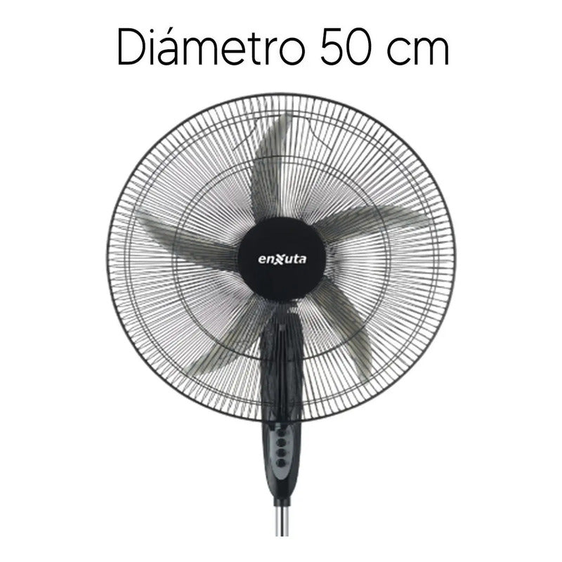 Ventilador de Pie Enxuta Oscilante 50 cm