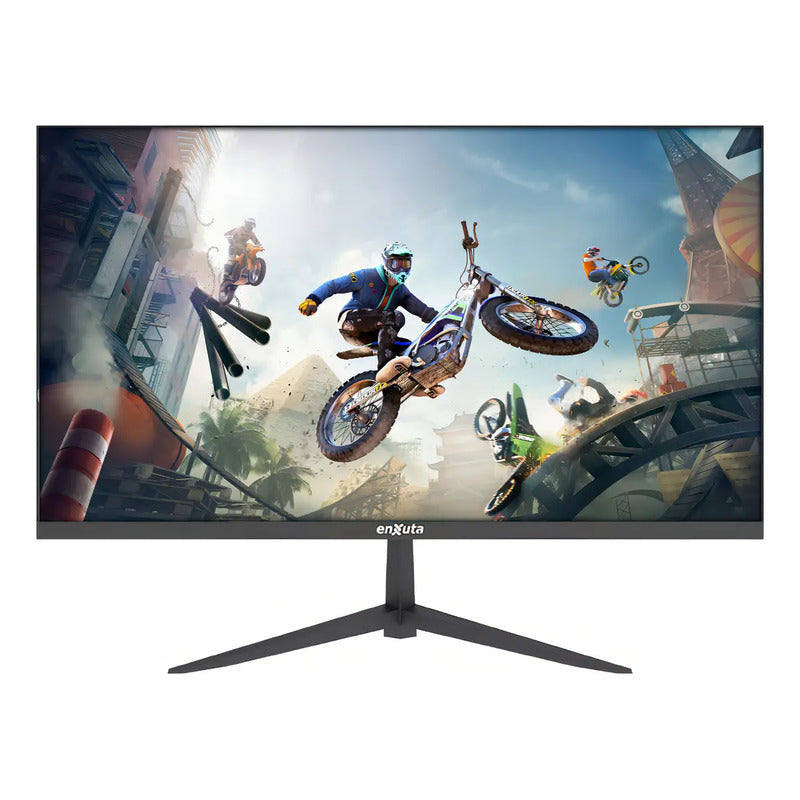 Monitor Enxuta 22 PuLG Full Hd Flat Hdmi Vga Negro