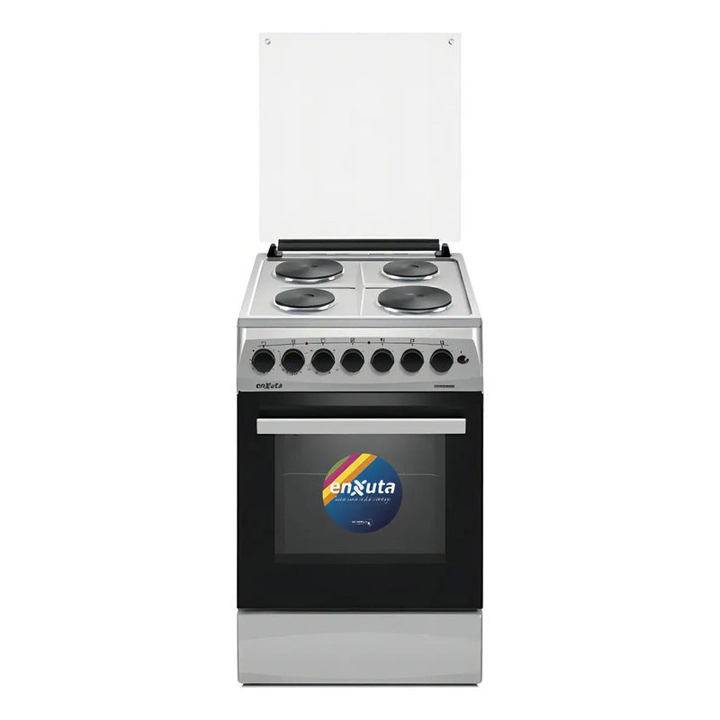 Cocina Electrica Enxuta 4 Discos Cenx5548i Inox Convección Gris