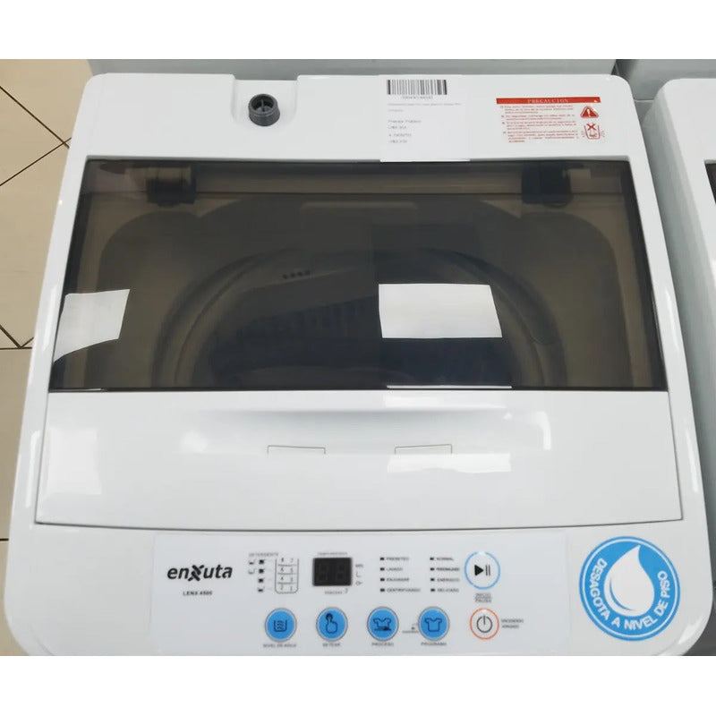 Lavarropas Enxuta Lenx4500 Automático Carga Superior 5kg Blanco