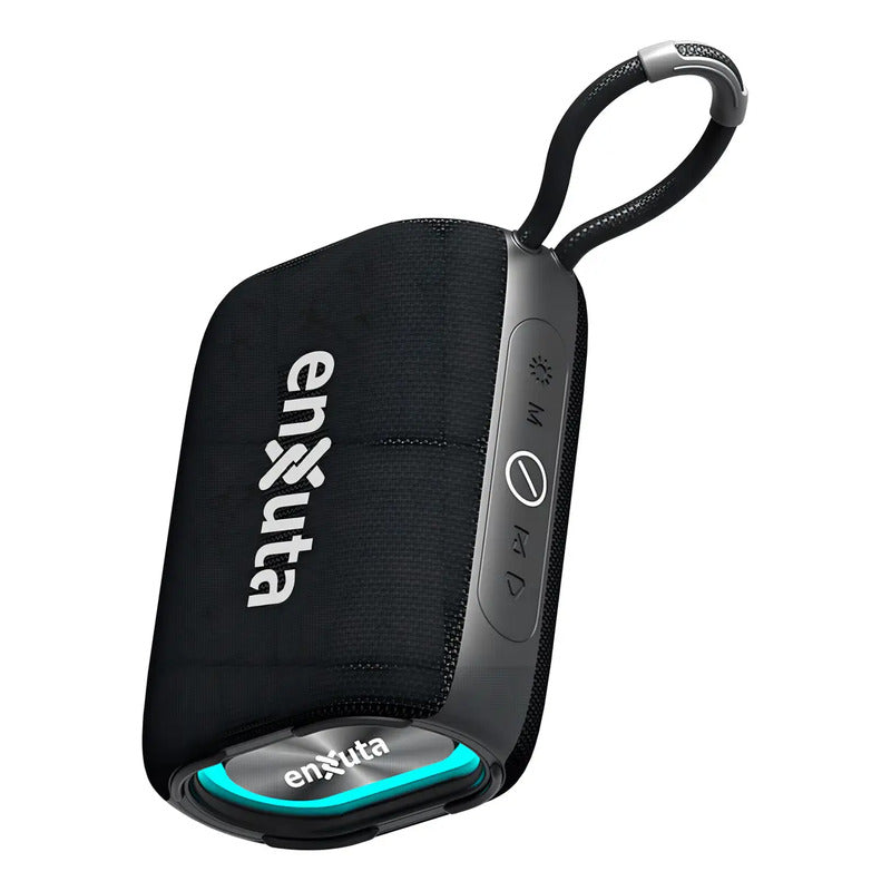 Parlante Enxuta Portatil Bluetooth Waterpoof 50w Correa Apenx295 Negro