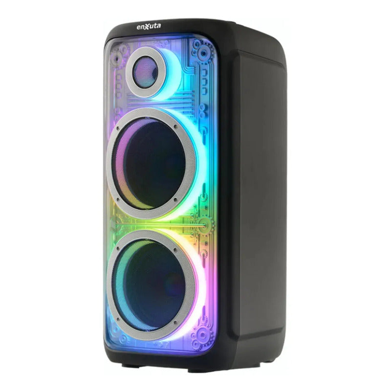Parlante Party Box Enxuta Bluetooth 2 × 8″ 1.000 W PMPO