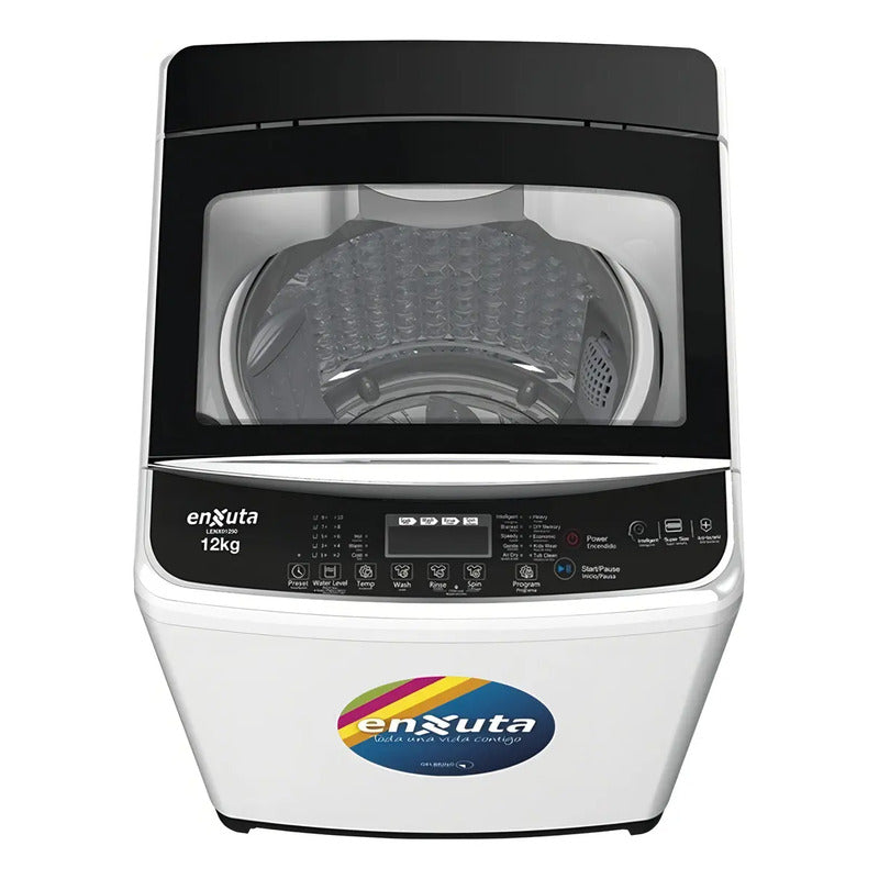 Lavarropas Automático Enxuta Lenx01250 Blanco 12kg 220 v
