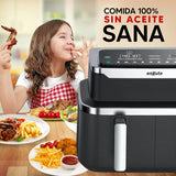 Freidora sin Aceite Enxuta Doble Canasto 9 L