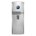 Heladera No Frost Enxuta 390l Freezer Superior Dispensador Agua Inoxidable Inox