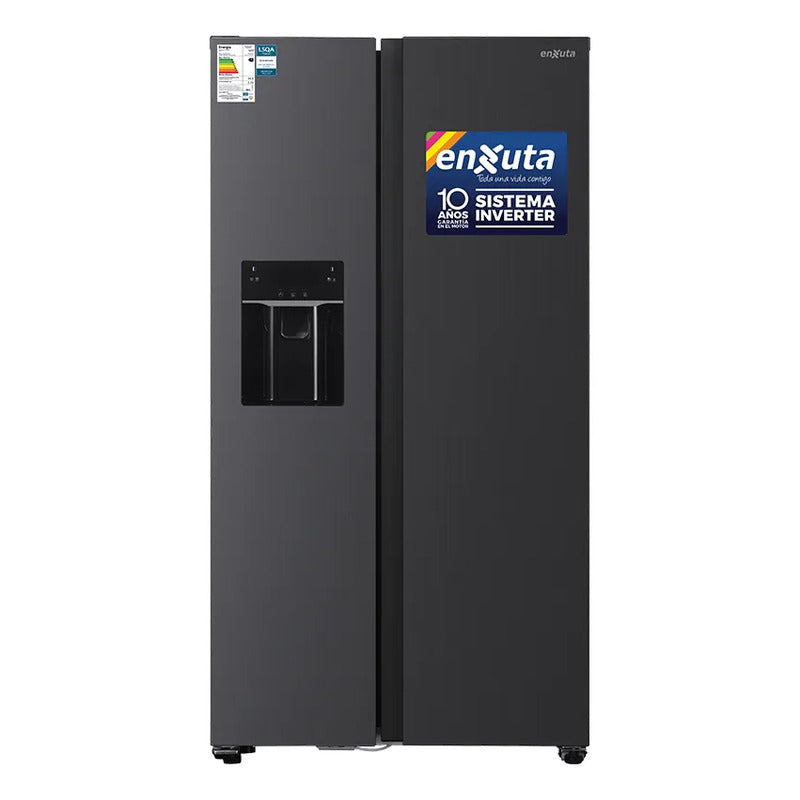 Heladera Enxuta Side by Side No Frost Inverter con Dispensador 513 L