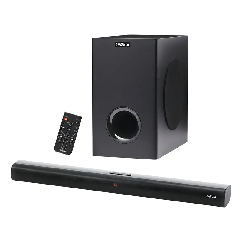 Barra De Sonido Enxuta Bsenx29160 1600 Watts Amv Color Negro