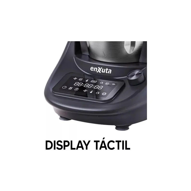 Robot De Cocina Enxuta Smart 1700w 2.3 L Con Accesorios Color Negro