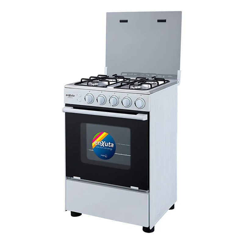 Cocina Enxuta a Gas con Grill 4 Hornallas