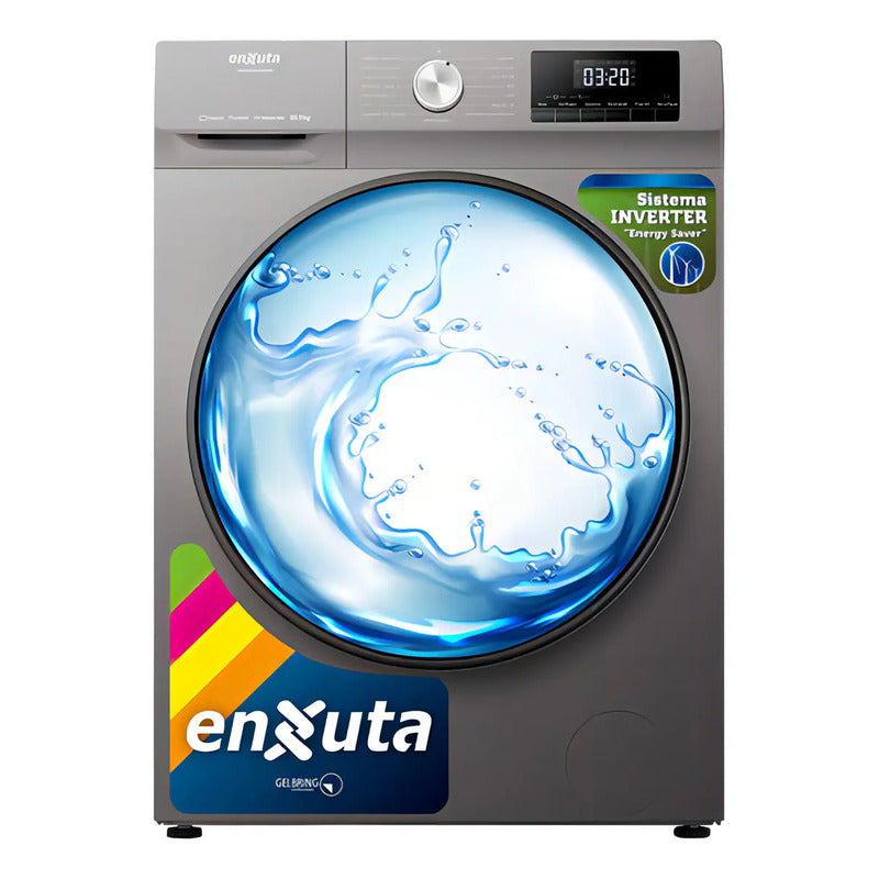Lavasecarropas Enxuta Inverter 10,5 kg / 6 kg