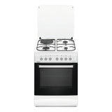 Cocina Enxuta Combinada 3 Hornallas + 1 Disco