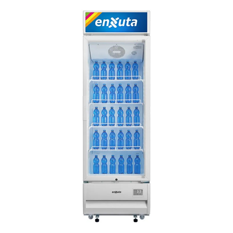 Heladera Vitrina Expositor Vertical Enxuta Venx9415 416 Lt Blanco