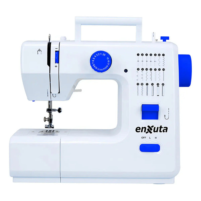 Máquina De Coser Enxuta Mcenx3720 20 Patrones De Puntadas Blanco