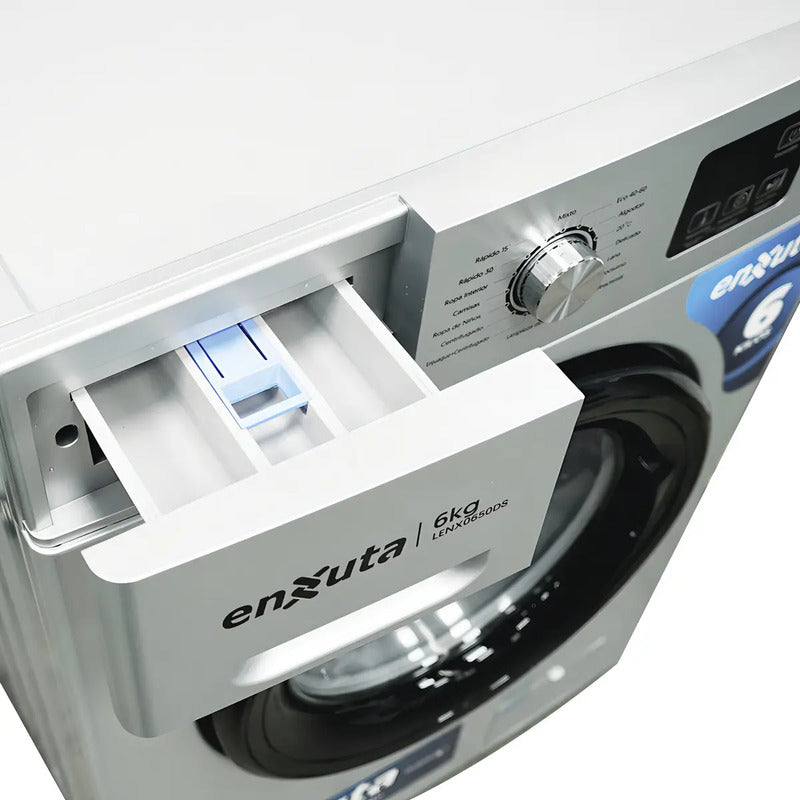 Enxuta Lavado Digital Lenx0650ds Plateado