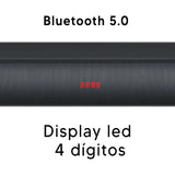 Barra de Sonido Enxuta Bluetooth 400 W PMPO
