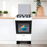 Cocina Enxuta a Gas con Grill 4 Hornallas
