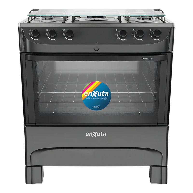 Cocina Enxuta a Gas con Encendido Electrónico 5 Hornallas