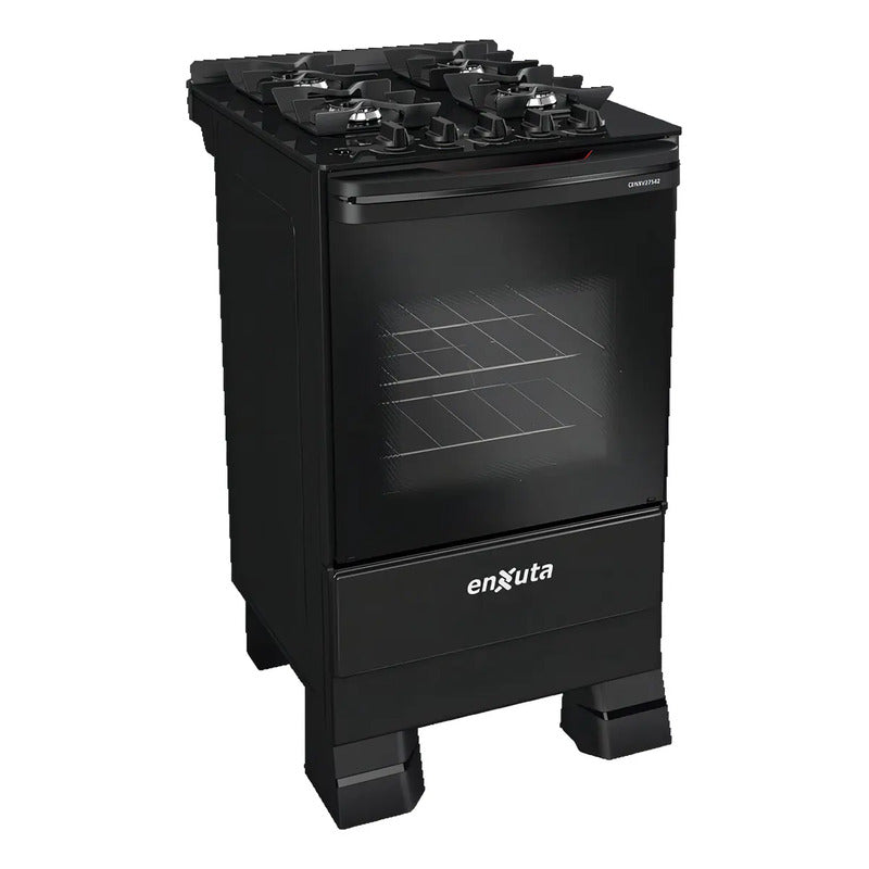 Cocina Enxuta a Gas con Grill 4 Hornallas