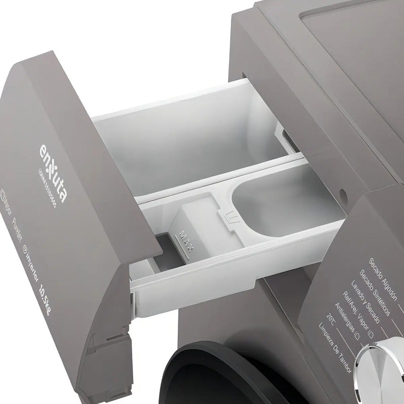 Lavasecarropas Enxuta Inverter 10,5 kg / 6 kg