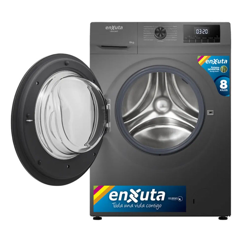 Lavarropas Enxuta Inverter 8 kg