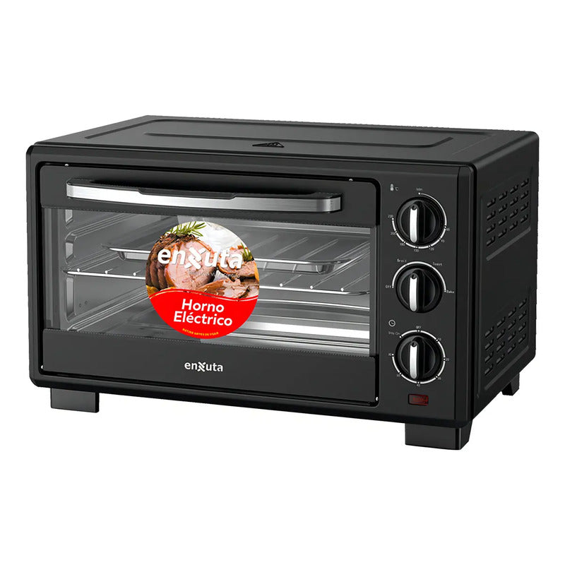 Horno Eléctrico De Mesa Enxuta Henx022n 1500w 22l Color Negro