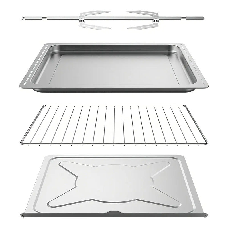 Horno Electrico Enxuta 55lts 2000w Con Accesorios Negro