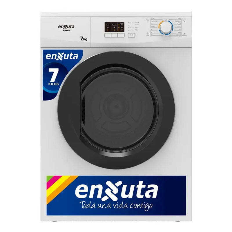 Secarropas Carga Frontal Enxuta Senx870 7kg Ehogar Blanco