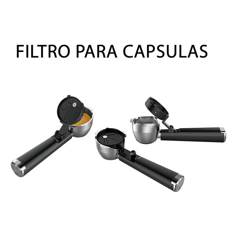 Cafetera Enxuta Expresso Y Capsulas Sdaenxcec9612 Color Gris