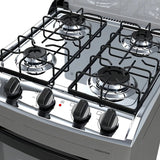 Cocina Enxuta a Gas con Grill 4 Hornallas