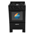 Cocina Combinada 4 Hornallas Negra - Enxuta Negro