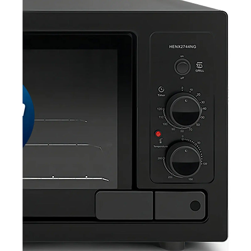 Horno Eléctrico Con Grill 44 Litros Enxuta Henx2744 1800w Color Ng - Negro