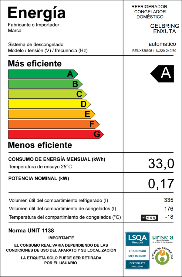 Heladera Enxuta Side by Side No Frost Inverter 511 L